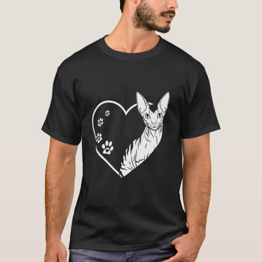 T-shirt Conception drôle de chat pixie Devon Rex pour les  (Devant)