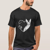 T-shirt Conception drôle de chat pixie Devon Rex pour les (Devant)