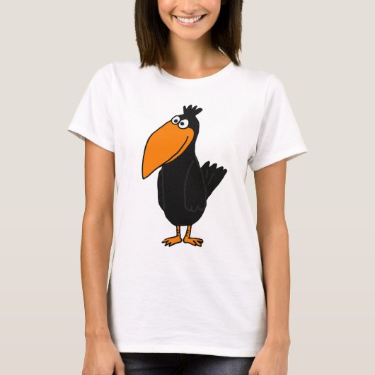 T-shirt Conception drôle de corneille de BB (Devant)