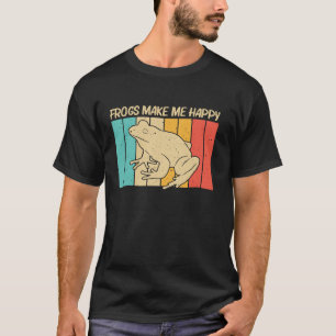 T-shirt Conception Drôle De Grenouille Pour Hommes Femmes