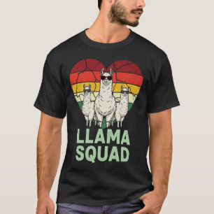 T-shirt Conception drôle de lama pour hommes femmes Lama A