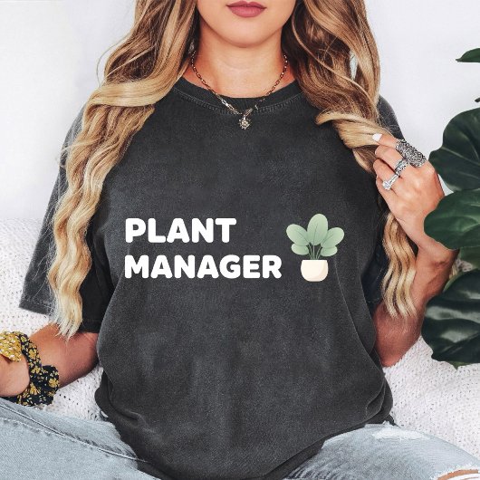T-shirt Conception drôle de pot de plante verte pour le ge
