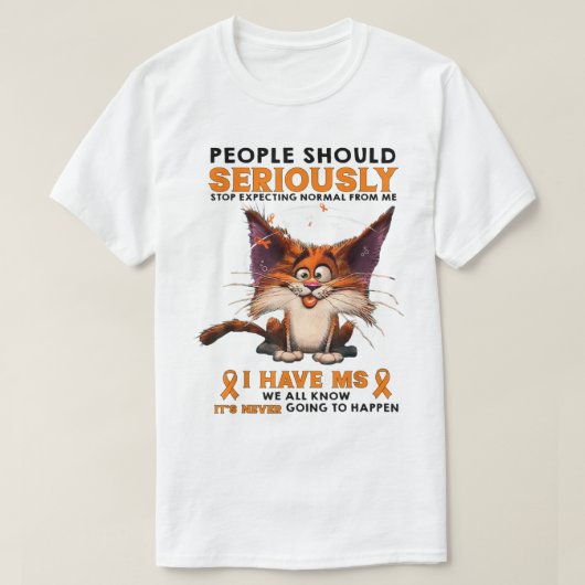 T-shirt Conception drôle de sensibilisation à la SEP pour (Design devant)