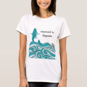 T-shirt Conception drôle de sirène de plage