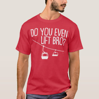 T-shirt Conception drôle de ski snowboard pour hommes femm