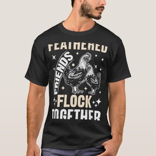 T-shirt Conception drôle d'élevage de poulets pour amateur (Devant)