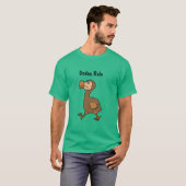 T-shirt Conception drôle d'oiseau de dronte (Devant entier)