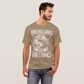 T-shirt Conception drôle SS pour hommes femmes SS UTV côte (Devant entier)