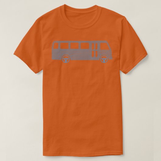 T-shirt Conception du conducteur d'autobus scolaire (Design devant)