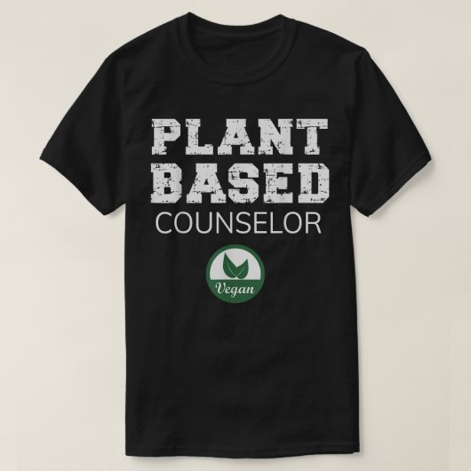 T-shirt Conception du conseiller basé sur le plante (Design devant)