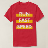 T-shirt Conception du coureur (Design devant)