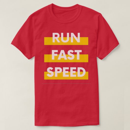 T-shirt Conception du coureur (Design devant)