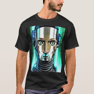 T-shirt Conception du Geek informatique Cyberpunk Hacker