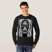 T-shirt Conception du Geek informatique Cyberpunk Hacker_1 (Devant entier)