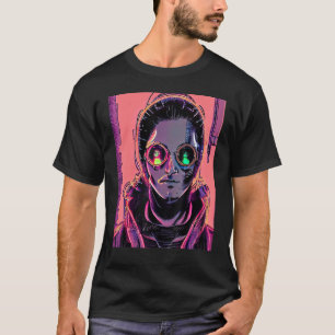 T-shirt Conception du Geek informatique Cyberpunk Hacker_2