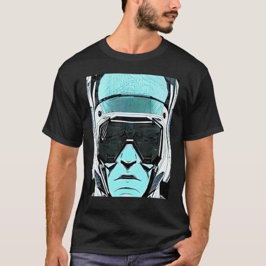 T-shirt Conception du Geek informatique Cyberpunk Hacker_7 (Devant)