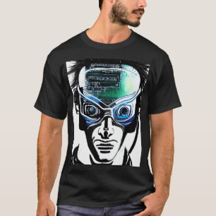 T-shirt Conception du Geek informatique Cyberpunk Hacker_8