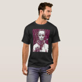 T-shirt Conception du Geek informatique Cyberpunk Hacker P (Devant entier)