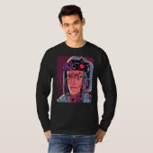 T-shirt Conception du Geek informatique Cyberpunk Hacker P (Devant entier)