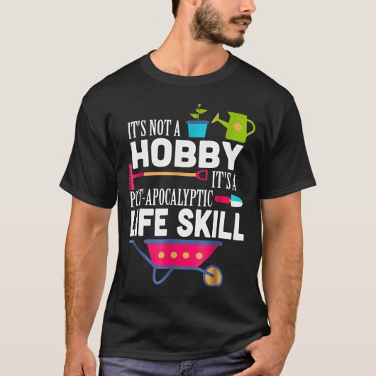 T-shirt Conception du jardin (Devant)