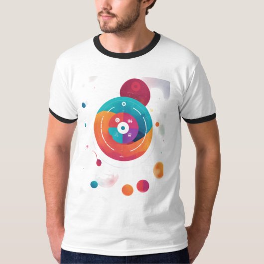 T-shirt Conception du logo Hackathon Innovation Santé (Devant)