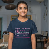 T-shirt Conception du Mois de sensibilisation au cancer du