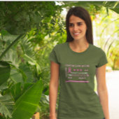 T-shirt Conception du Mois de sensibilisation au cancer du