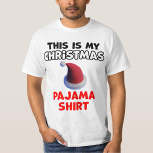 T-shirt Conception du pyjama de Noël