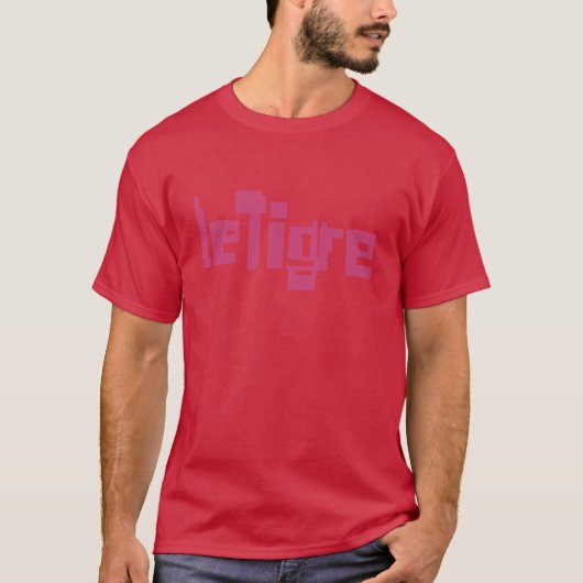 T-shirt conception du tigre (Devant)