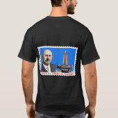 T-shirt Conception du timbre du centenaire de Goddard (Dos)