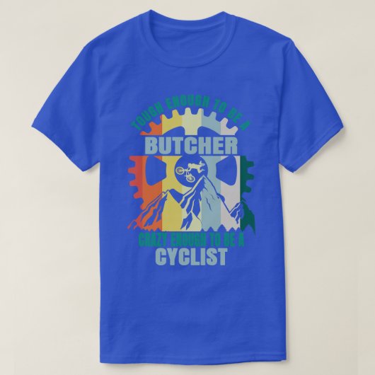 T-shirt Conception du vélo Boucher (Design devant)