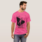 T-shirt Conception du ventilateur de style rétro D.A.F (Devant entier)