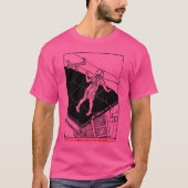 T-shirt Conception du ventilateur de style rétro D.A.F (Devant)