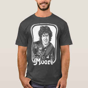 T-shirt Conception du ventilateur de style rétro Gary Moor