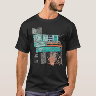 T-shirt Conception du ventilateur de synthétiseur modulair
