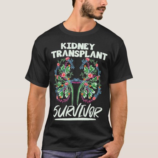 T-shirt Conception d'une greffe de rein pour un orgue béné (Devant)