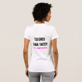 T-shirt conception dure de 3 chemises de maman (Dos entier)