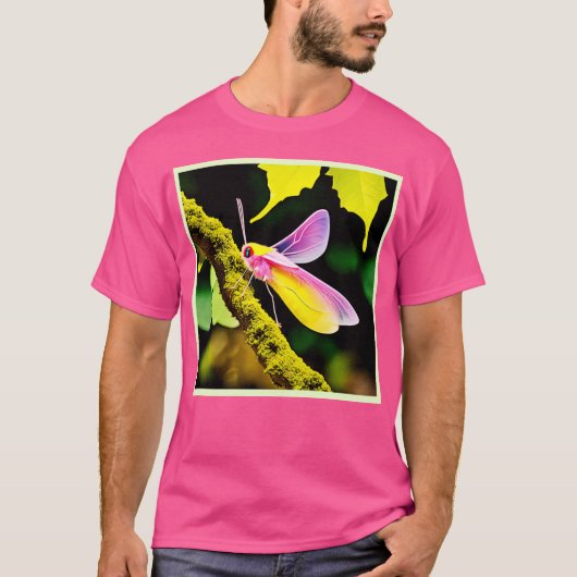 T-shirt Conception dynamique des insectes de branche (Devant)