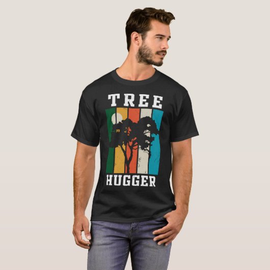 T-shirt Conception écologiste - Graphi Arbre Hugger (Devant entier)