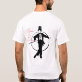 T-shirt Conception élégante de silhouette (Dos)