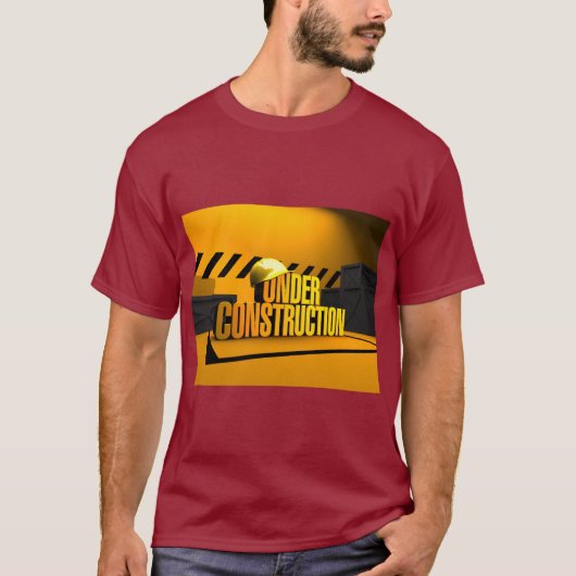 T-shirt Conception en cours de construction – Bâtir des rê (Devant)