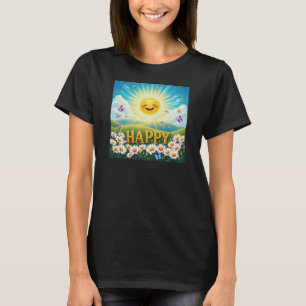T-shirt Conception esthétiquement agréable "JOYEUX"