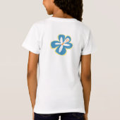 T-Shirt Conception florale hawaïenne de Pokii Aloha (Dos)