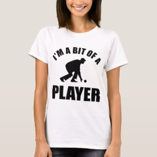 T-shirt Conception fraîche de bowling de pelouse