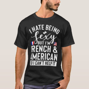 T-shirt Conception Française Et Américaine De Merch Améric