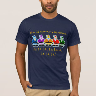 T-shirt Conception gaie de Noël d'habillement