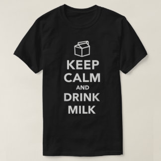 T-shirt Conception Garder Son Calme Buvez du Lait