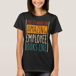 T-shirt Conception géniale des employés pour les employés 