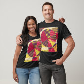 T-shirt Conception géométrique colorée Abstraite (Unisexe)