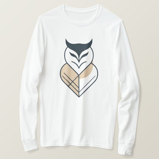 T-shirt Conception géométrique du logo OWL (Design devant)